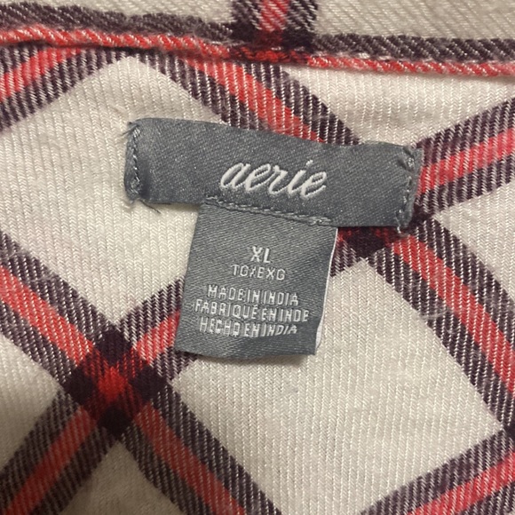 Aerie plaid pajama onesie size XL - Picture 4 of 5